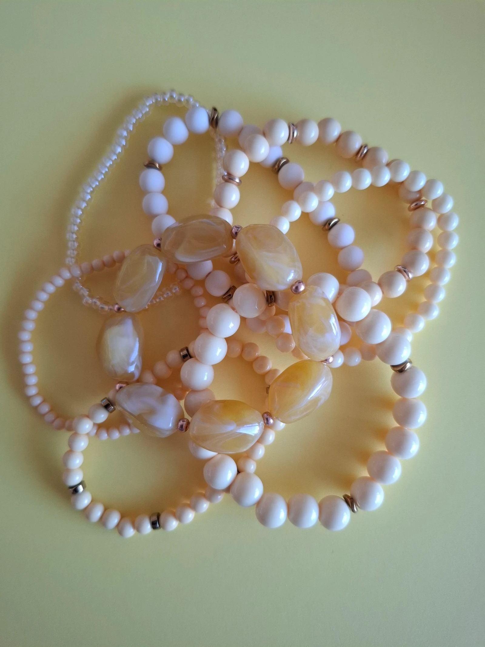 Armbandenset licht geel – photo 2